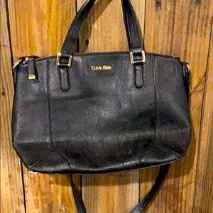 Calvin Klein leather handbag